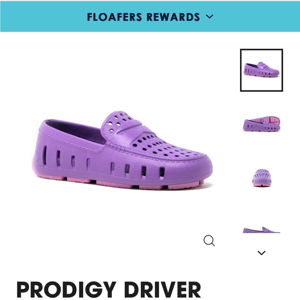 Purple girls Floafers